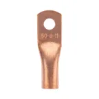 Наконечник медный ТМ 50-8-11 (50кв мм - 8мм) 100шт, REXANT