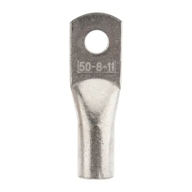 Наконечник медный луженый ТМЛ 50–8–11 (50кв мм - 8мм) ГОСТ 7386-80 5шт, REXANT