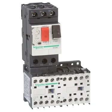 Пускатель магнитный 6А - 24B реверсивный GV2-ME07 1.6-2.5A GV2MEK2