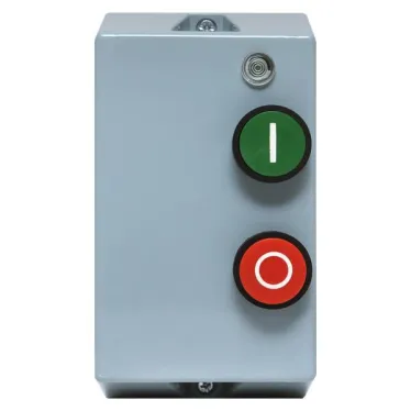 Пускатель в корпусе КМЭ 9А 230В с РТЭ Ir-2.5-4А и индикатором IP65 EKF