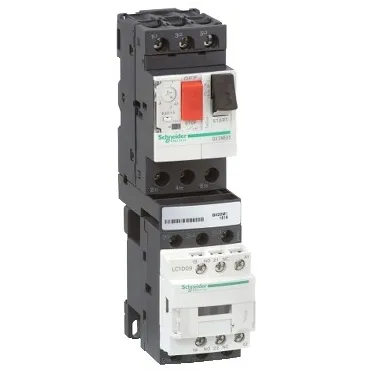 Пускатель магнитный 9А - 24B GV2-ME10 4-6.3А GV2DM1