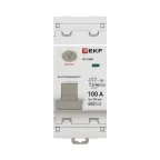 Выключатель дифференциального тока ВД-100N 2P 100А 300мА тип AC эл-мех 6кА PROXIMA