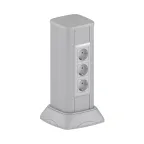Миниколонна алюминиевая 0.35м серый металлик RAL 9006