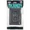 SKANDY Розетка 2-местная без заземления без защитных шторок для плоской вилки 10А SK-R03G стекло графит