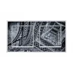 Выключатель одноклавишный ATLASDESIGN Art схема 1 10АХ механизм с возможностью установки персонального изображения под клавишу
