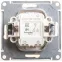 W59 AQUA Переключатель одноклавишный, 10АХ, IP44, механизм, белый