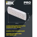 Светильник аварийный ДПА 2101 4ч IP20 IEK
