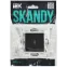 SKANDY Выключатель 1-клавишный проходной с индикацией 10А SK-V08Bl черный IEK