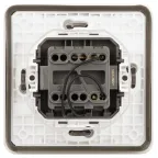 Переключатель Эксперт 11-1527-01 с подсветкой IP55, 10АХ-250В, СУ, белый