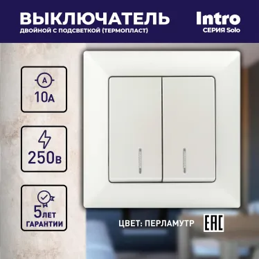 Выключатель Intro Solo 4-105-06