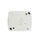 Выключатель двухклавишный Mini OG IP54, о/у, белый