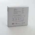 Кнопка-выключатель беспроводной 230V 500W трехклавишный, серебро