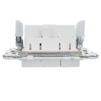 SKANDY Выключатель 3-клавишный 10А SK-V11W арктический белый IEK
