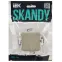 SKANDY Выключатель 1-клавишный проходной 10А SK-V02B бежевый IEK
