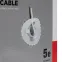Витая пара U/UTP 4PR 24AWG CAT5e бухта 305м