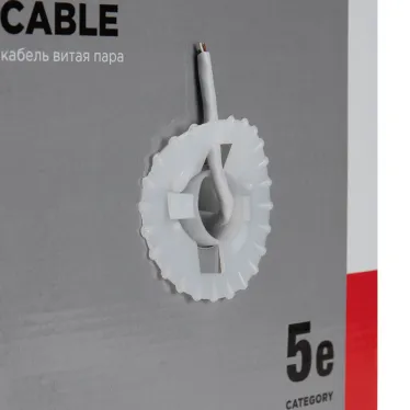 Витая пара U/UTP 4PR 24AWG CAT5e бухта 305м