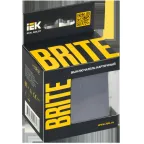 BRITE Выключатель карточный 30А ВС10-1-8-БрМ маренго IEK