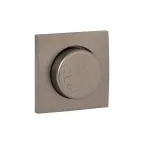 Валенсия лицевая панель светорегулятора 600W 220В графит