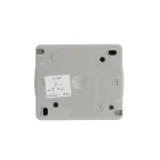 Выключатель одноклавишный INDUSTRIAL IP54, о/у, серый