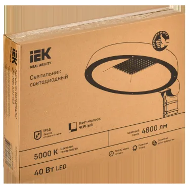 Светильник светодиодный консольный ДКУ Парк 2001-40Д 5000К IP65 IEK