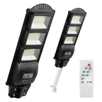 Консольный светильник на солн. бат.,SMD, с кронштейном,60W,с датч. движ.,ПДУ,1000lm, 5000К, IP65