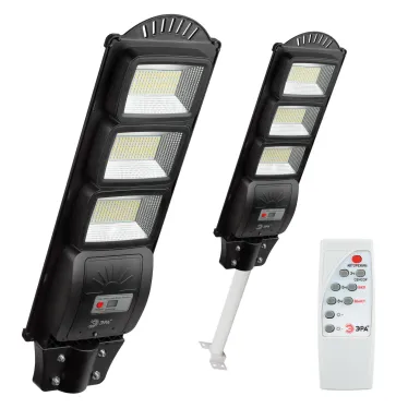 Консольный светильник на солн. бат.,SMD, с кронштейном,60W,с датч. движ.,ПДУ,1000lm, 5000К, IP65