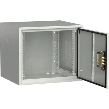 Шкаф антивандальный LINEA V 9U 600х560мм серый