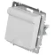 Розетка Intro Accent 6-203-01 2P+E Schuko с крышкой, 16А-250В, IP20, СУ, AL/CU, белый
