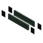 Панели цоколя боковые 400x100мм (2шт)