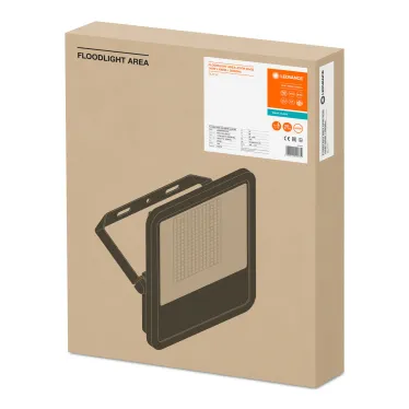 Прожектор ДО-145W FL AREA ASYM 48x92 145W/4000K BK IP65