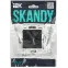 SKANDY Розетка без заземления с защитными шторками 10А SK-R01Bl черный IEK