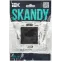 SKANDY Розетка без заземления без защитных шторок 10А SK-R02Bl черный IEK