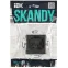SKANDY Розетка без заземления с защитными шторками 10А SK-R01G графит IEK