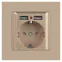 Розетка Intro Accent 6-410-04 , P+E Schuko со шторками, 16А-250В + 2хUSB, IP20, СУ, шампань