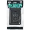 SKANDY Розетка 2-местная без заземления без защитных шторок для плоской вилки 10А SK-R03Bl стекло черный