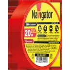 Изолента ПВХ красная 19мм 20м NIT-A19-20/R