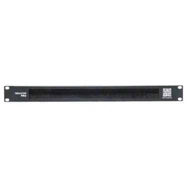 Ввод щёточный TERACOM PRO 1U чёрный