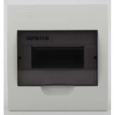 Бокс ЩРВ-П-8 модулей встр.пластик IP41 SIMPLE