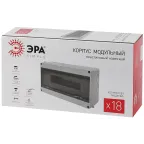 Щит ЩРН-П 18 модулей навесной КМПн-18 IP65 серый SIMPLE