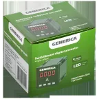 Амперметр цифровой щитовой однофазный DO RS-485 72х72мм LED GENERICA