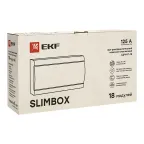 Щит распределительный ЩРН-П-18 ''SlimBox'' белая дверца IP41 PROxima