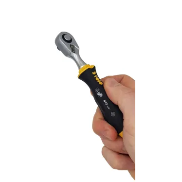 Трещотка 1/4'' Ergonic в блистере