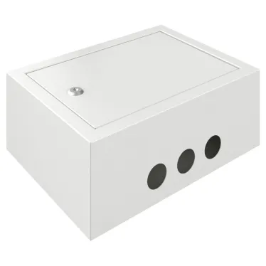 Корпус металлический навесной ЩРН-12 (220х300х120) IP31 УХЛ З серый