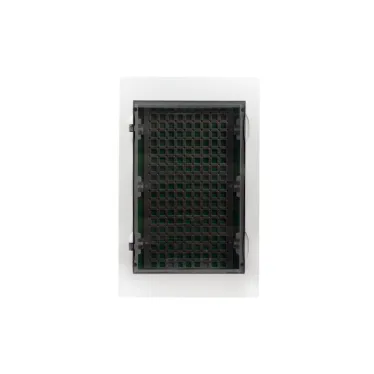 Корпус встраиваемый с прозрачной дверью 3ряд/36мод 2 розетки City9 Box IT к