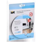Комплект светодиодной подсветки ''Сделай сам'' (лента LED 5м LSR-2835W60-4,8-IP20-12В + драйвер + выключатель) IEK