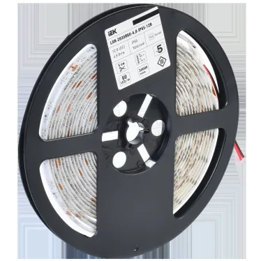 Лента светодиодная 5м LSR-2835R60-4,8-IP65-12В IEK