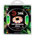Лента светодиодная для растений полного спектра 3м IP65, с адаптером 12V в комплекте FITO-Strip Light-Rа90-3m ЭРА