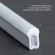 Лента светодиодная LEDх120/м 1м 9.6w/m 220в IP67 синий неоновая