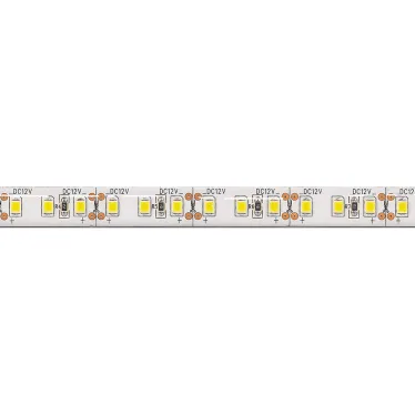 Лента светодиодная LEDх120/м 5м 9.6w/м 12в IP65 дневной