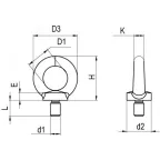 Рым-болт M12